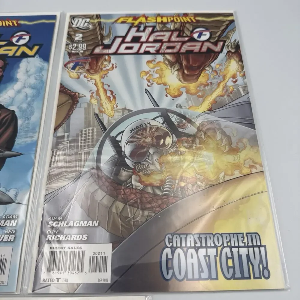 Flashpoint: Hal Jordan 1 2 3 NM 2011 Complete Set DC Comics Series 1 - 3 Lot